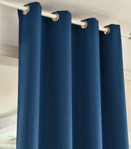 Gardinen Birsel Blau - Tiefe: 225 cm