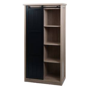 Schrank K75 Buche Dekor - Schwarz