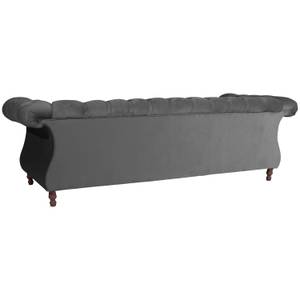 Ivette Sofa 3-Sitzer Anthrazit