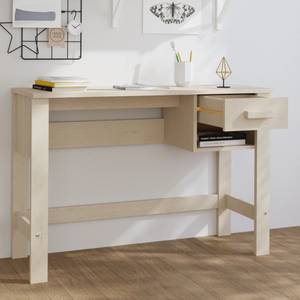 Schreibtisch 3015245 Braun - Holzwerkstoff - Massivholz - Holzart/Dekor - 110 x 75 x 40 cm