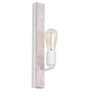 Lampe murale GERDA Blanc - Métal - 5 x 40 x 14 cm