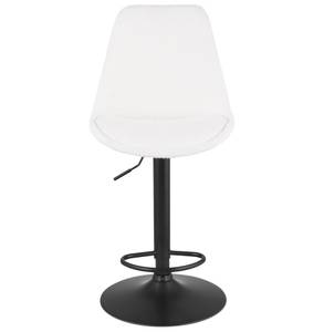 Tabouret De Bar ROSITA Blanc - Métal - 48 x 103 x 55 cm