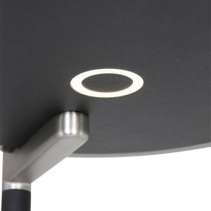 LED-Stehleuchte Turound VI Acrylglas / Eisen - 2-flammig