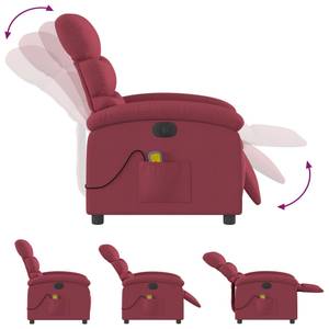 Fauteuil de massage électrique 3032262-3 Brun rouge