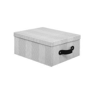 Aufbewahrungsboxen, Waffle, Grau Grau - Papier - 30 x 16 x 40 cm