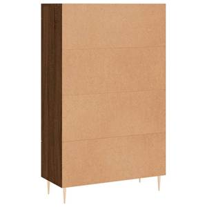 Highboard DE8027 Eiche Schwarzbraun Dekor