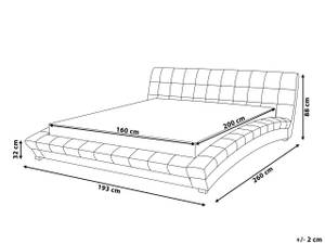 Doppelbett LILLE Breite: 193 cm