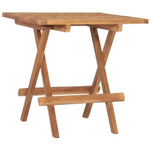 Table de jardin Marron - Bois massif - Bois/Imitation - 50 x 50 x 50 cm