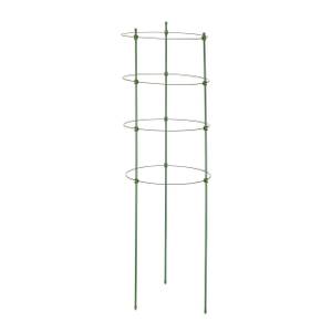 Support plantes grimpantes lot de 2 Vert - Métal - Matière plastique - 28 x 91 x 28 cm