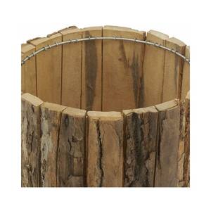 Supports troncs en tilleul (Lot de 3) Bois massif - 30 x 30 x 30 cm
