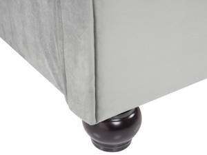 Doppelbett AVALLON Schwarz - Grau - Hellgrau - Breite: 172 cm