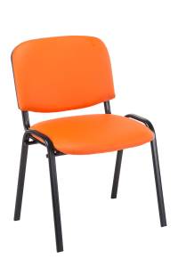 Besucherstuhl Ken 4er Set Orange