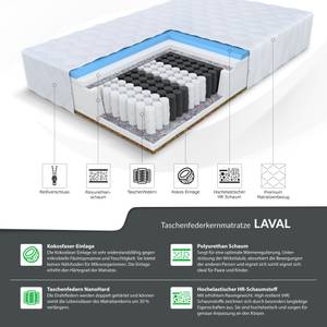 TASCHENFEDERKERNMATRATZE Laval Breite: 140 cm