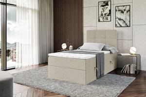 Boxspringbett  MARCE Beige - H3