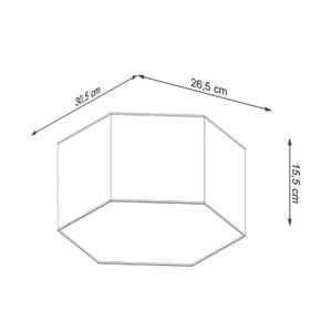 Deckenleuchte Se Weiß - Höhe: 16 cm