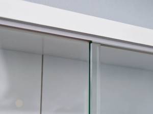 Vitrine Comit Blanc crème - Blanc