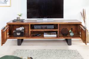 TV-Board FIRE & EARTH 160cm braun Braun - Massivholz - Holzart/Dekor - 160 x 51 x 40 cm