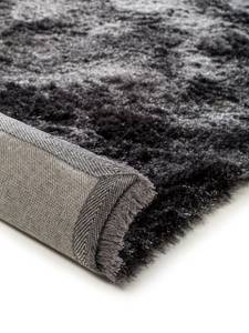 Tapis à poils longs Whisper Gris - Textile - 80 x 4 x 300 cm