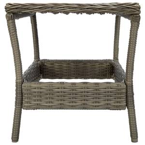 Gartentisch 3004819 Braun - Kunststoff - Polyrattan - 45 x 47 x 45 cm