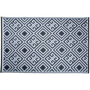 Tapis d'extérieur 423800 Noir - Textile - 120 x 1 x 186 cm