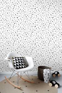 papier peint imitation terrazzo 7299 Gris