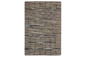 Handgefertigter Teppich Unravel the Life Beige - Textil - 160 x 230 x 1 cm
