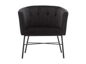 Fauteuil cabriolet FAKART Noir - Textile - 62 x 74 x 70 cm