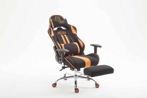 Chaise de bureau Limit Noir - Orange