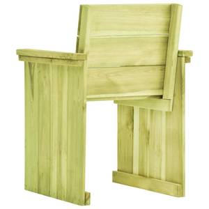 Gartenstuhl 49033 Braun - Holzwerkstoff - Holzart/Dekor - 58 x 86 x 60 cm