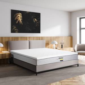 Matelas Amboise Blanc - Textile - 90 x 24 x 190 cm