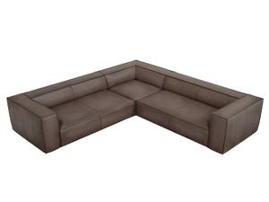 Ecksofa AGAWA 5 Sitzplätze Grau