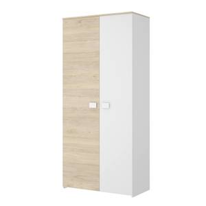 Kleiderschrank 2 Türen Dfreule Braun - Holzwerkstoff - 90 x 205 x 52 cm