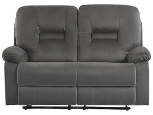 2-Sitzer Sofa BERGEN Dunkelgrau - Grau