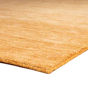 Gabbeh Teppich - Indus - Uni Hellorange - 70 x 140 cm