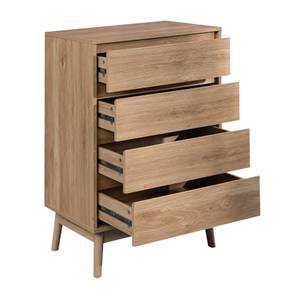 Kommode RE6716 Braun - Holzwerkstoff - 40 x 91 x 60 cm