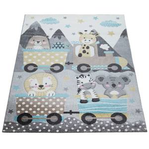 Kinderteppich Ela 216 Weiß - Textil - 120 x 120 cm