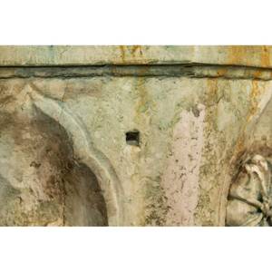 Alter Brunnen -WEISSER MARMOR VON VERONA Weiß - Naturfaser - Stein - 100 x 90 x 100 cm