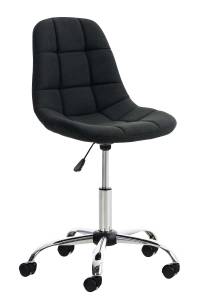 Chaise de bureau Emil Noir