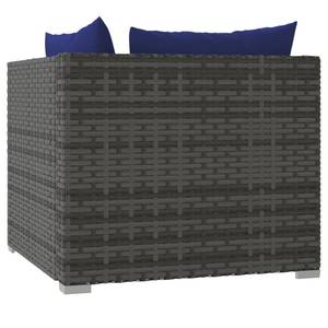 Garten-Lounge-Set (2-teilig) 3013629-10 Blau - Dunkelblau - Grau