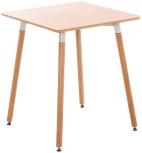 Table console Viborg Imitation hêtre - 60 x 70 x 60 cm