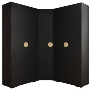 Garderobe Inova 4 Z5 Schwarz - Gold