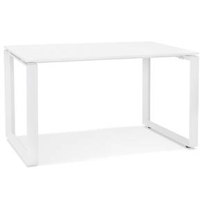 Bureau BAKUS Blanc - Bois massif - 120 x 75 x 60 cm