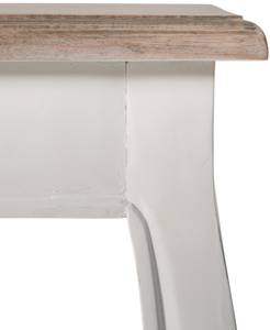 Table console Balto Marron - Blanc - Bois manufacturé - 120 x 80 x 40 cm