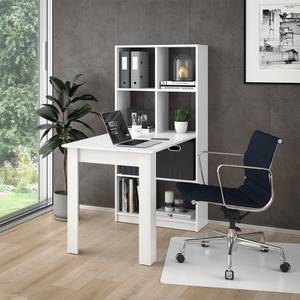 Schreibtisch Gael Weiß Weiß - Holzwerkstoff - 70 x 145 x 122 cm