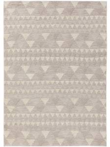 Tapis tissé à plat Henna Beige - Textile - 80 x 1 x 150 cm