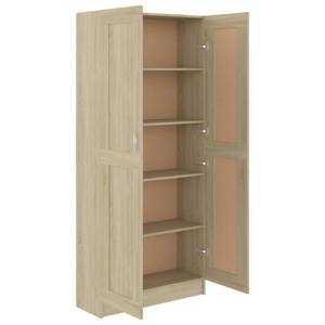 Bücherschrank 3004116-2 Eiche Sonoma Dekor - Höhe: 186 cm