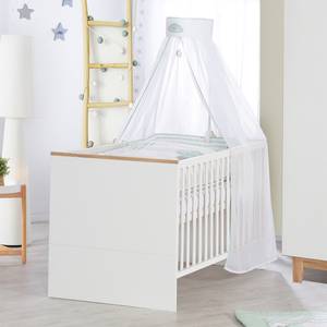 Set de chambre bébé Finn 3 pcs Blanc - Bois manufacturé