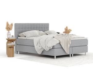 Boxspringbett Sorrento Grau - Breite: 180 cm