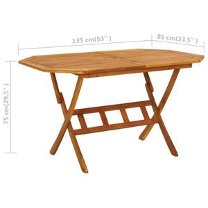 Essgruppe (5-teilig) 3086996 Braun - Massivholz - Holzart/Dekor - 85 x 75 x 135 cm