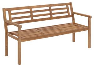 Gartenbank N47 Braun - Holzart/Dekor - Holz teilmassiv - 145 x 82 x 59 cm